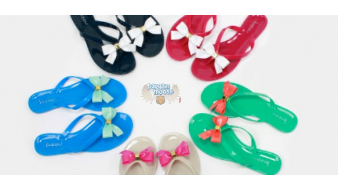 Bizou Canada: $25 For 2 Pairs Of Jelly Sandals