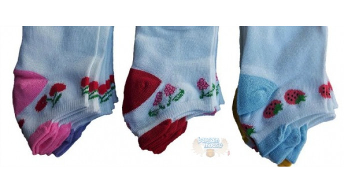 eBay Canada: $20 For 24 Pairs Girls Socks + Free Shipping