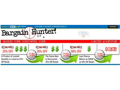 PriceMatters Canada: Bargain Hunter Deals - Up To 50% Off