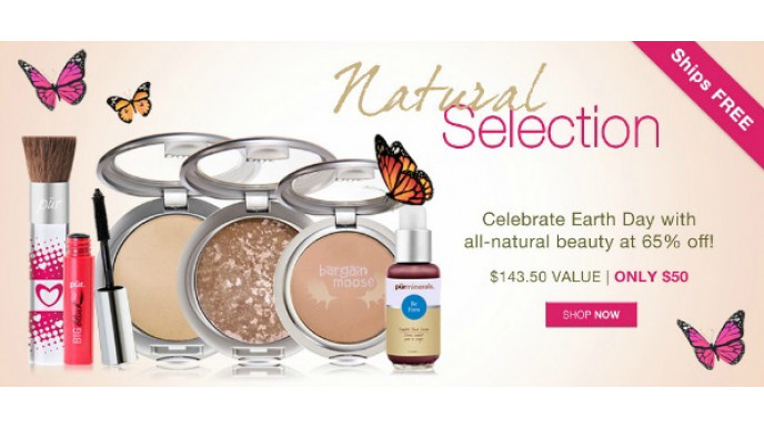 Pur Minerals: Celebrate Earth Day With a $50 Natural Selection Collection