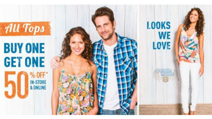 Bootlegger Canada: BOGO 50% Off Tops + $2 Shipping