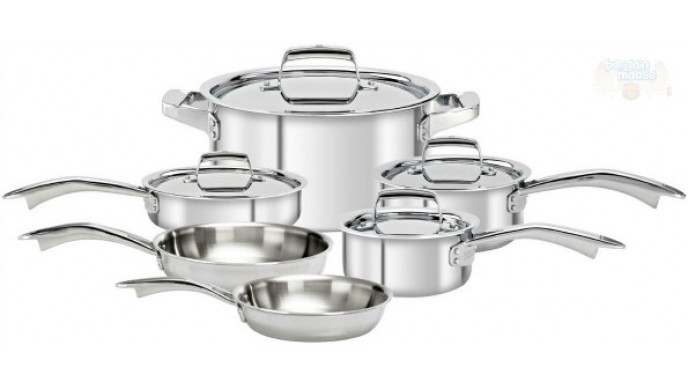 The Bay Canada: Henckels TruClad 10pc Cookware Set + Gift Was $1000 | Now $300