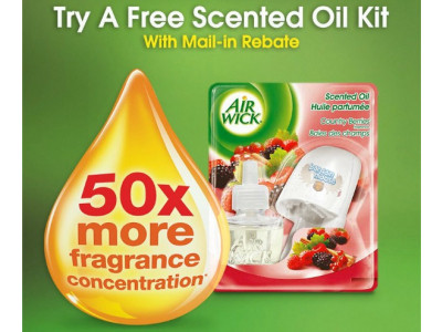 Canadian Freebie: Air Wick Scented Oil Starter Kit (Mail in Rebate)