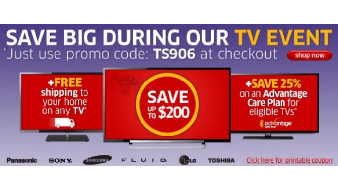 The Source Canada Promo Code: Save up to $200 & Free Shipping on TVs