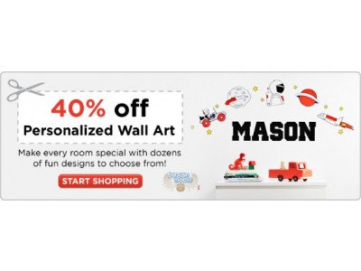 Oliver's Labels Canada: 40% Off Personalized Wall Art + Free Shipping
