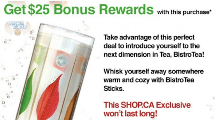 Shop.ca: $25 Bonus Rewards w/ "Best of BistroTea" Gift Collection Purchase