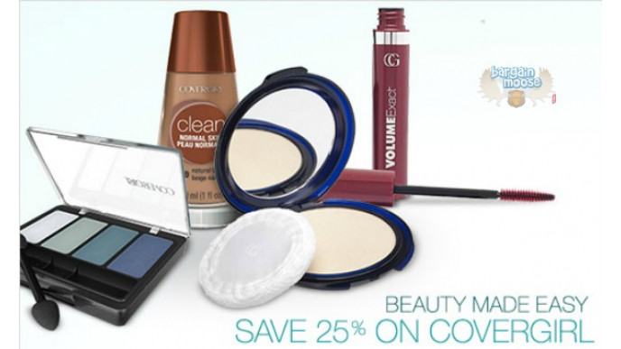 Amazon Canada: 25% Off Cover Girl in the New Beauty Store