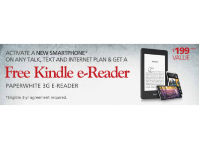 Rogers Canada: Activate a 3-Year Plan and Get a Free Kindle