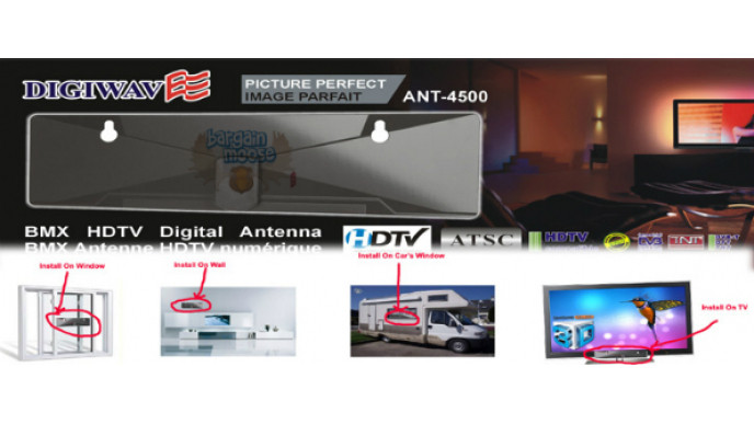 123InkCartridges: Only $10 for Digiwav HDTV Antenna (Save $16)