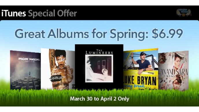 iTunes Canada: Albums For Only $6.99