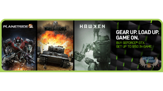 Memory Express Canada: Buy Select GeForce GTX Video Cards, Get Up to $150 In-Game Credit on Select Free-to-Play Games