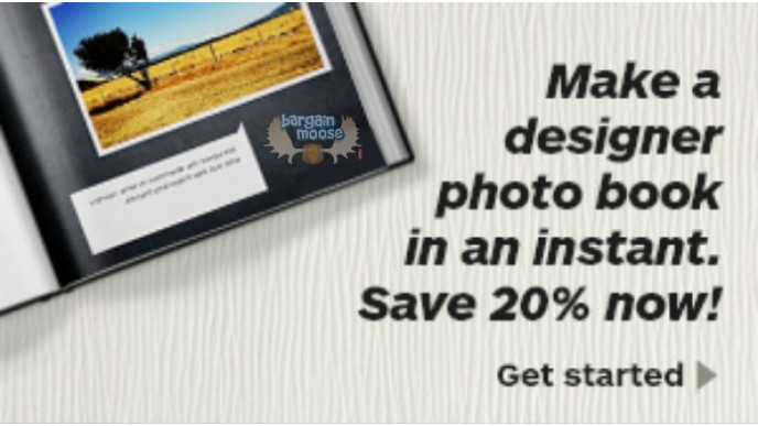 Blurb Canada: 20% Off 7x7 Designer Books