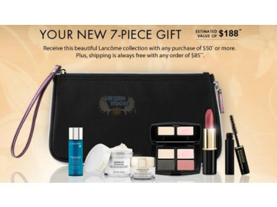 Lancome Canada Promo Code: Free 7 Piece Collection w/ $50+ Spend ($188 Value)