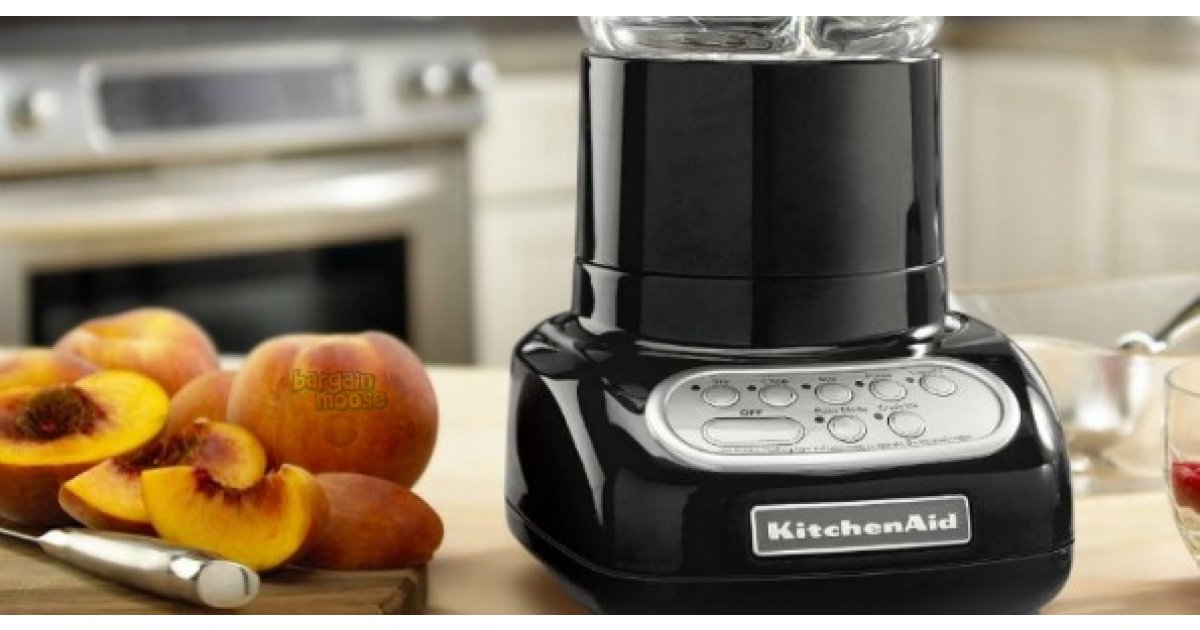 Amazon Canada Save 100 KitchenAid 5Speed Blender Now 89.97
