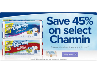 Well.ca: 45% off Select Charmin Was $19.99 | Now $10.99