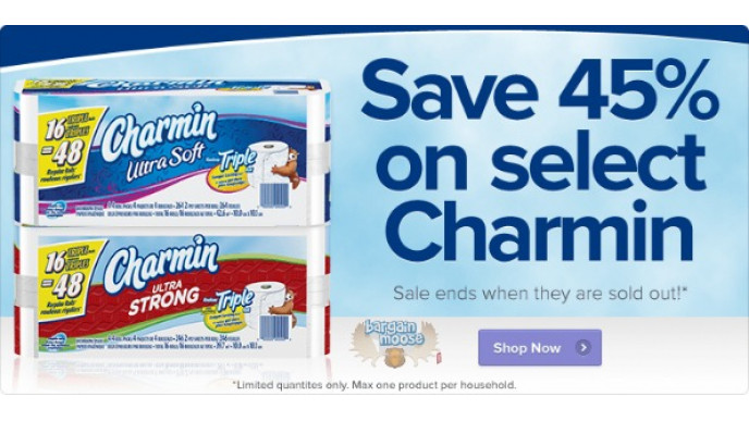 Well.ca: 45% off Select Charmin Was $19.99 | Now $10.99