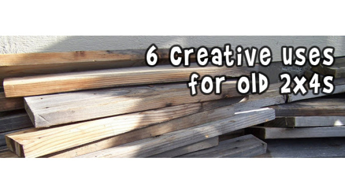 6 Creative Ways To Use Up Old 2x4s