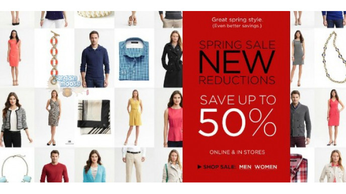 Banana Republic Canada Promo Code: Additional 30% Off Sale Items