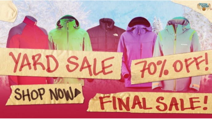 Live Out There Canada: Yard Sale With 50% to 70% Off + Free Shipping