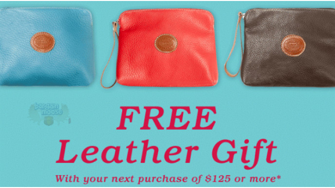 Roots Canada: Free Leather Gift with $125 Purchase