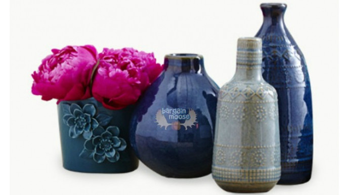 Chapters Canada: Buy Two Vases & Get One Free Plus Free Shipping With No Minimum