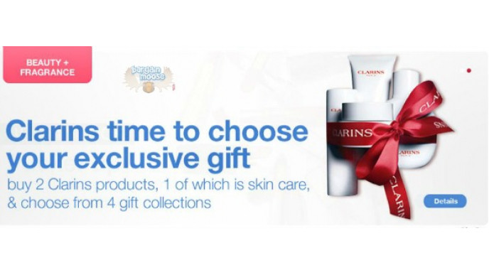 Sears Canada: Clarins Gift w/ Purchase ($185 Value)