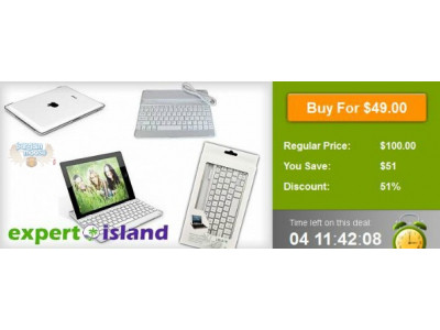 WagJag Canada: $49 For Bluetooth Keyboard Cover Stand For iPad
