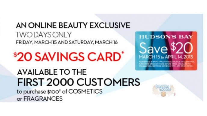 The Bay Canada: Weekend Promotions