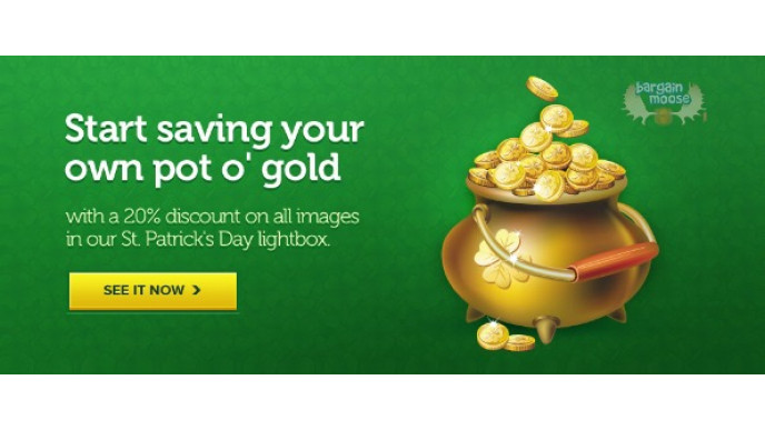 Deposit Photos Canada: 20% Off All St. Patrick's Day Images