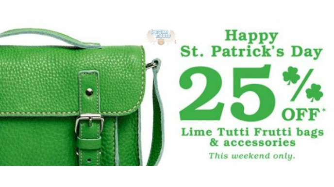 Roots Canada: 25% Off Lime Green Bags