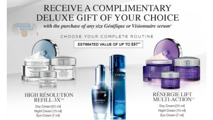 Lancome Canada Promo Codes: Free Gift With Purchase ($97 Value)