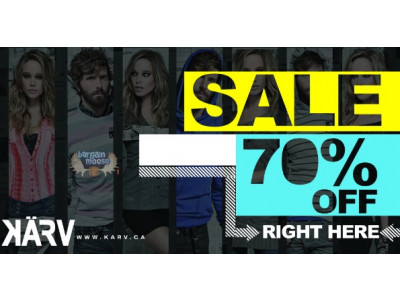 Karv Canada: Up to 70% Off and $5 Off Your First Purchase