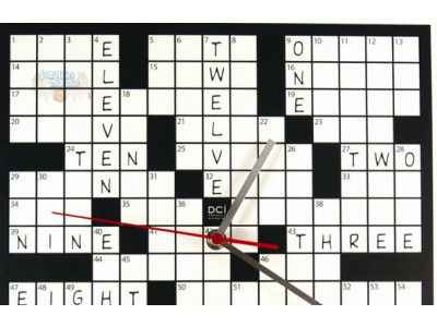 Chapters Canada: 76% Off Crossword Clock - Now $7