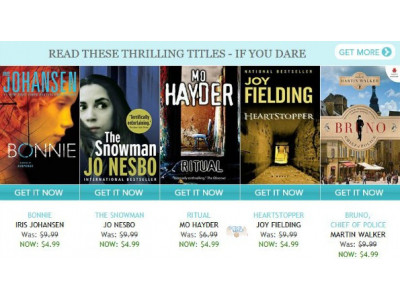 Kobobooks Canada: March Break eBook Sale - Up to 70% Off