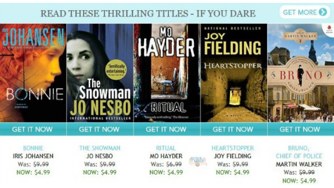 Kobobooks Canada: March Break eBook Sale - Up to 70% Off