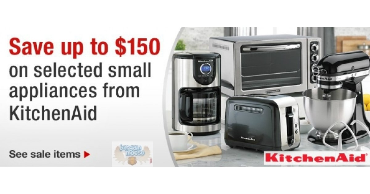 Canadian Tire Save Up to 150 on KitchenAid Appliances