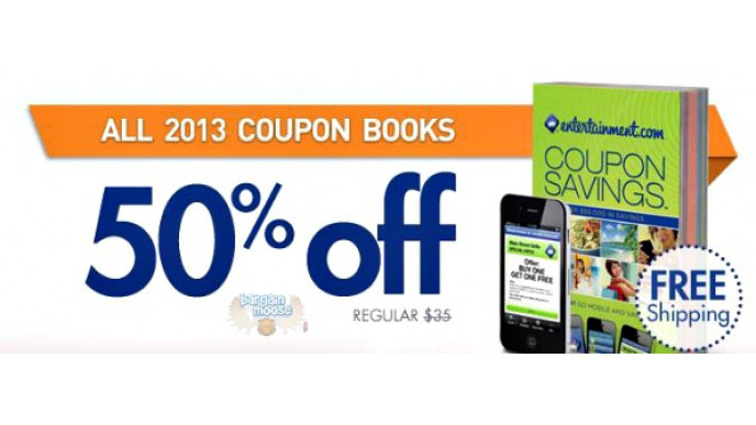 Entertainment Books: All Books 50% Off & Free Shipping
