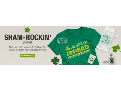 Cafe Press Canada: Get Up to 50% Off Plus an Extra 20% Off Everything For St. Patrick's Day