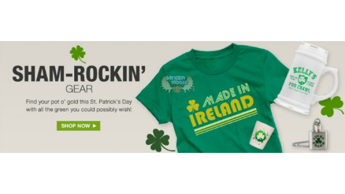 Cafe Press Canada: Get Up to 50% Off Plus an Extra 20% Off Everything For St. Patrick's Day