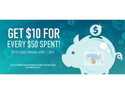 PlayStation Network: Get $10 For Every $50 You Spend!