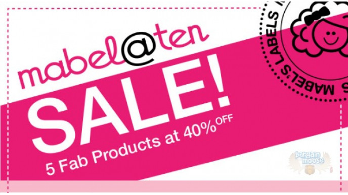 Mabel's Labels Canada: 5 Products 40% Off