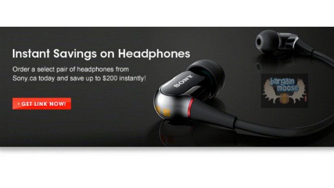 Sony Canada: Save up to $200 on Headphones