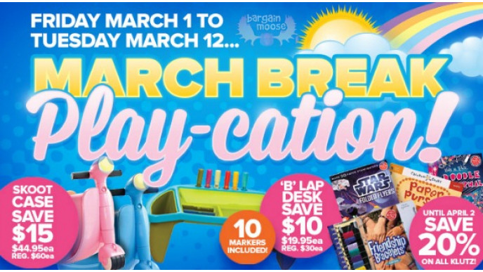 Mastermind Toys Canada March Break Playcation Sale