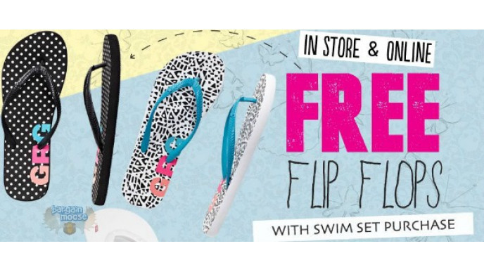 Garage Canada Promo Code: Free Flip Flops w/ Swimset Purchase