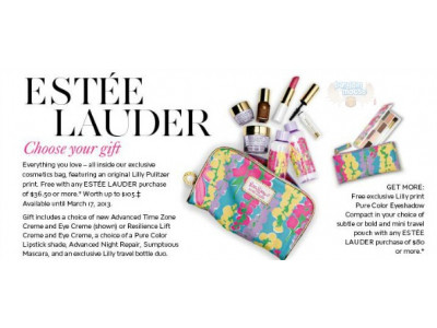 The Bay Canada: Free Estee Lauder Gift w/ $36.50 Purchase