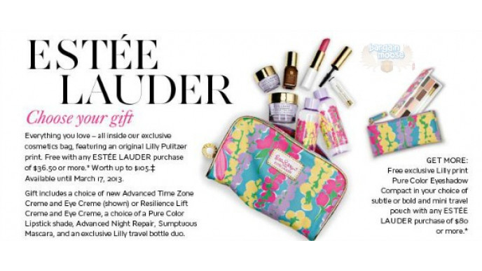 The Bay Canada: Free Estee Lauder Gift w/ $36.50 Purchase