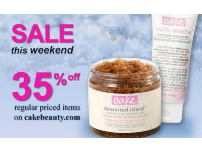 Cake Beauty Canada: Save 35% Off Regular Priced Items & Free Shipping