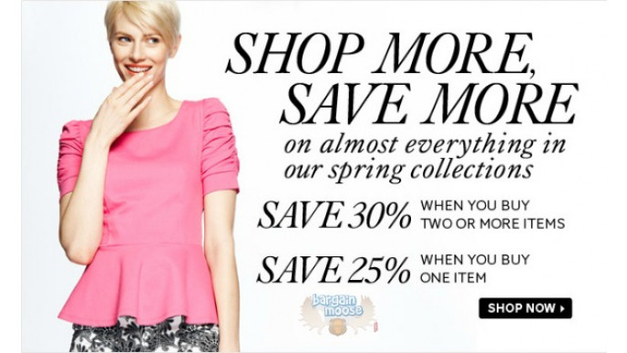 The Bay Canada: Shop More Save More Weekend