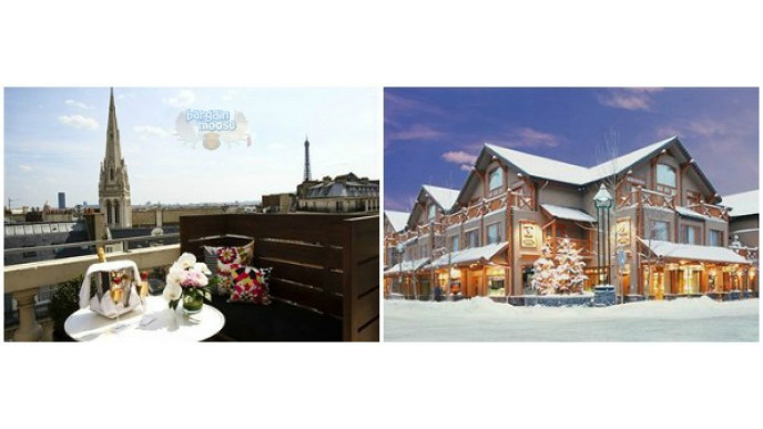 Hotels.com: Last Minute Deals for Banff and Paris