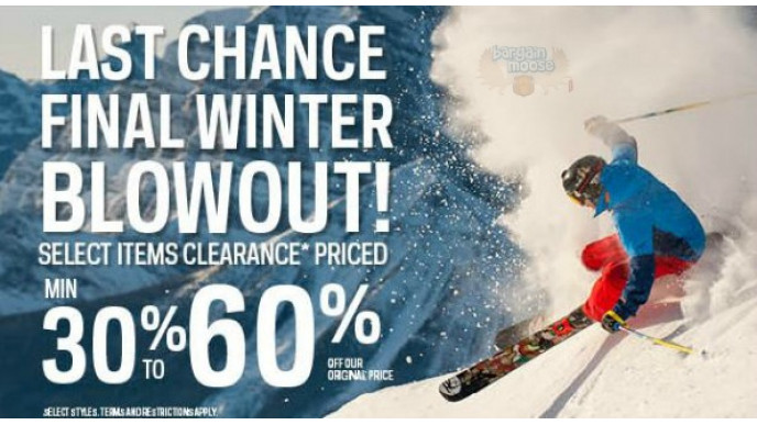 Sport Chek Canada: Final Winter Clearance Blowout Up to 60% Off